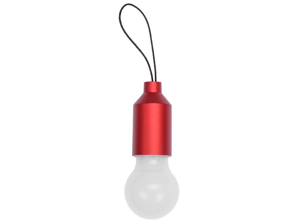 Брелок с мини-лампой Pinhole, красный