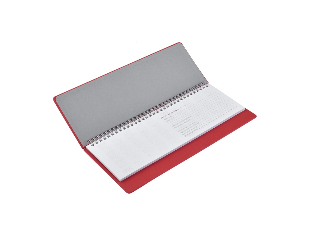 Планинг датированный Velvet 2022, красный