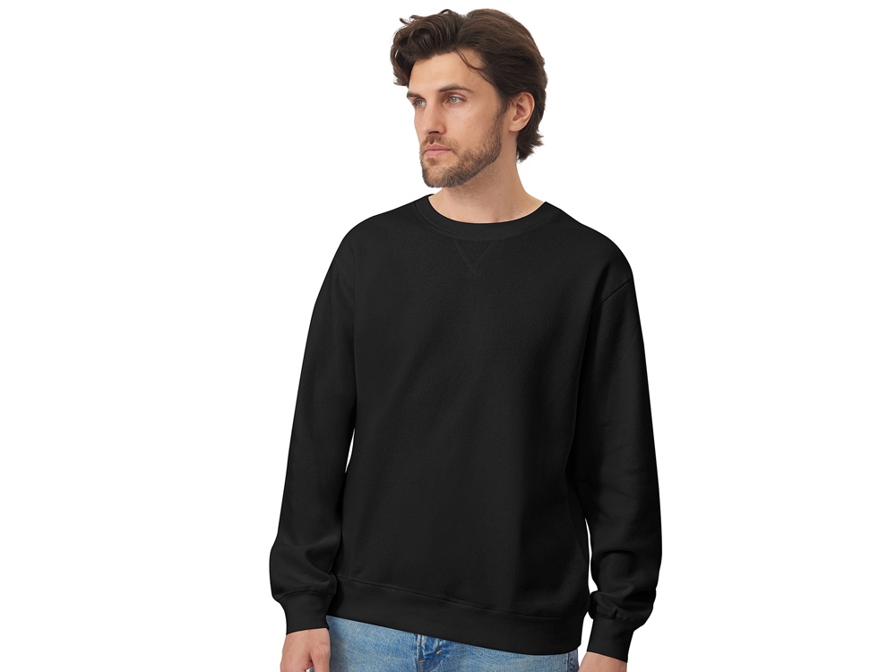 Свитшот Lisbon унисекс, черный