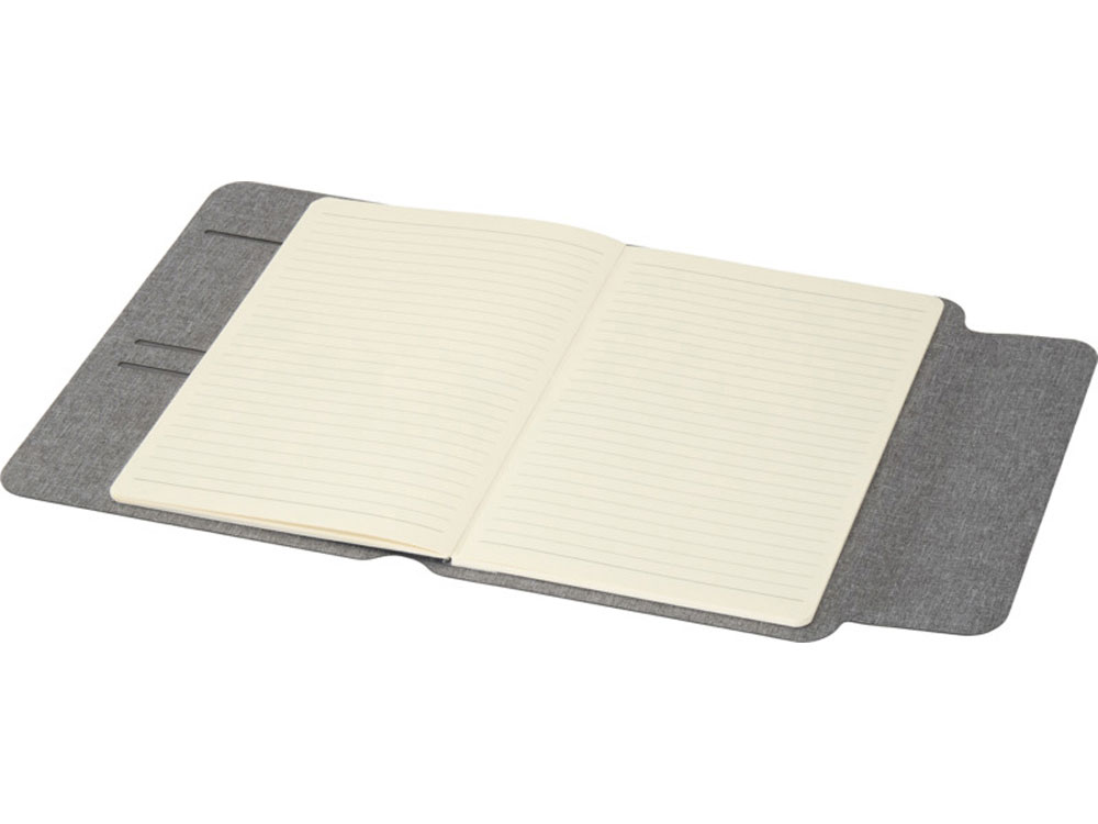 Портфолио A5 Andean из переработанного ПЭ, серый