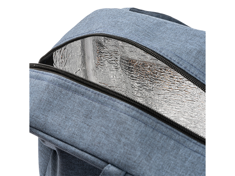 Сумка- холодильник из изотермического пластика Волт (WALT), деним