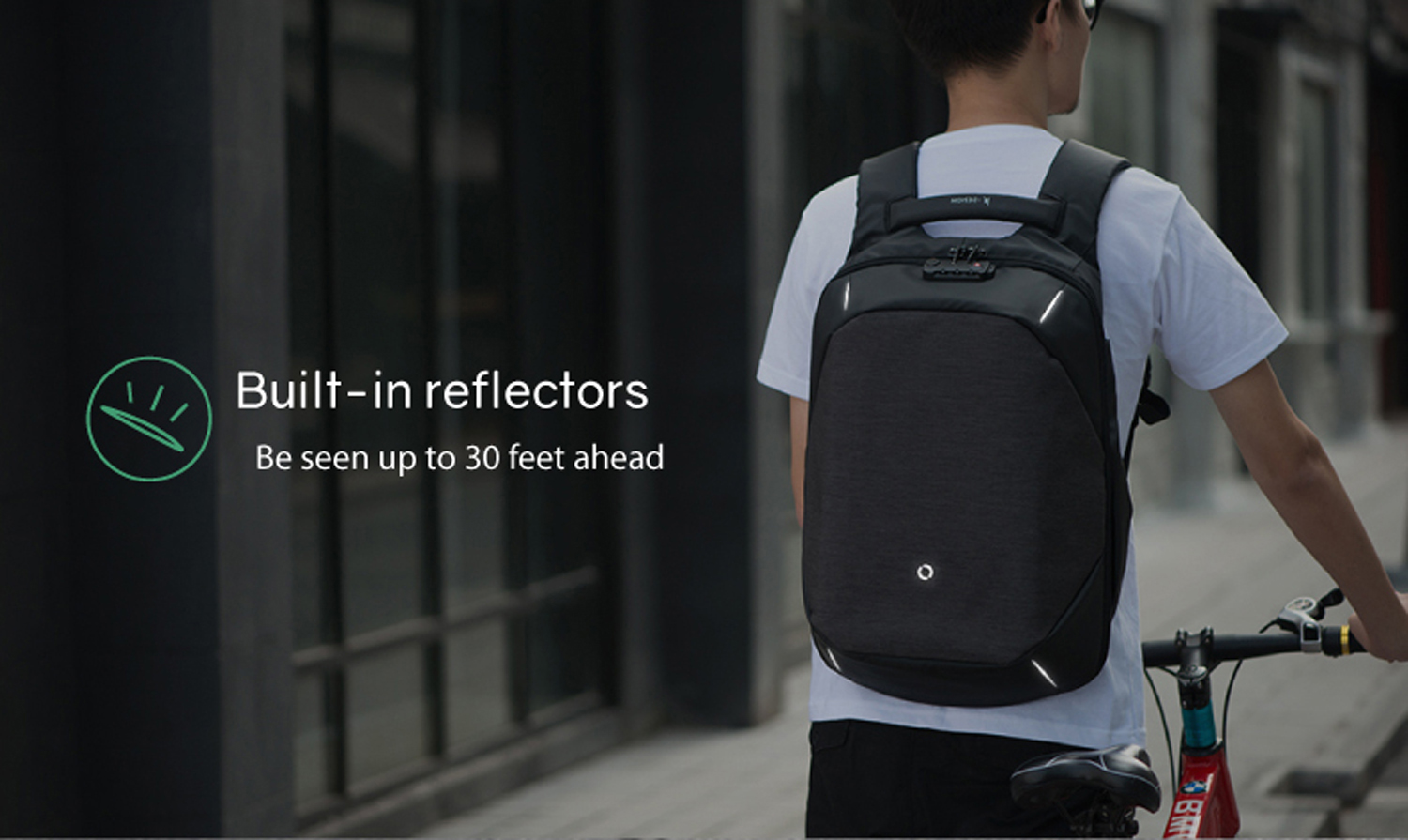 Рюкзак KORIN ClickPack 46х34х16 см, черный/серый