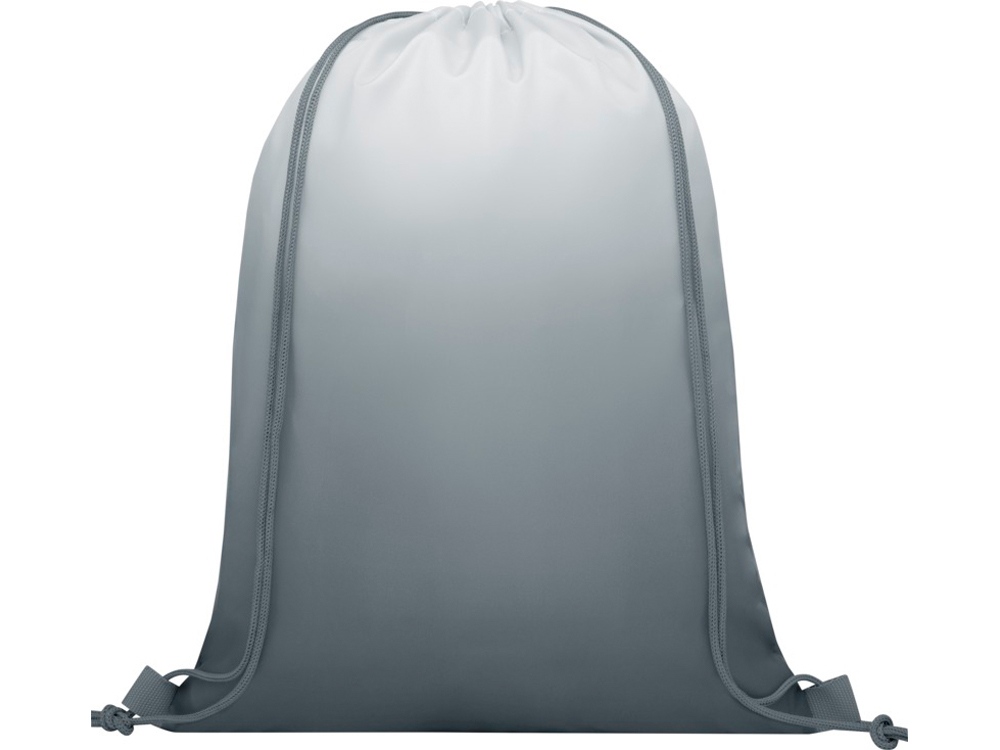 Сетчатый рюкзак Oriole со шнурком и плавным переходом цветов, серый