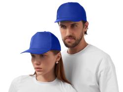 Бейсболка Poly 5-ти панельная 120 гр, кл.синий Бейсболка Poly 5-ти панельная 120 гр, кл.синий