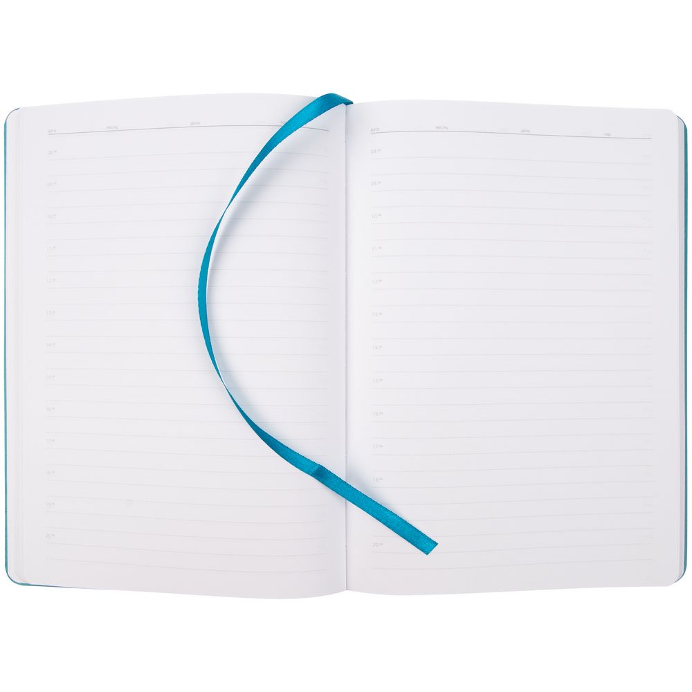 Ежедневник Tact, недатированный, бирюзовый Ежедневник Tact, недатированный, бирюзовый