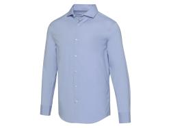 Carnelian мужская рубашка из поплина - Голубой