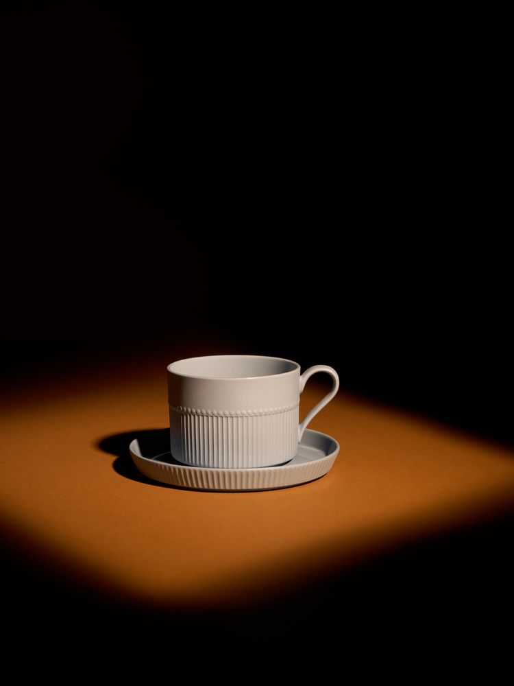 Чайная пара Pastello Moderno, голубая Чайная пара Pastello Moderno, голубая