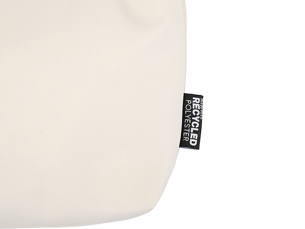 Trip Aware™ дорожная косметичка из переработанного материала 2 л, кремовый