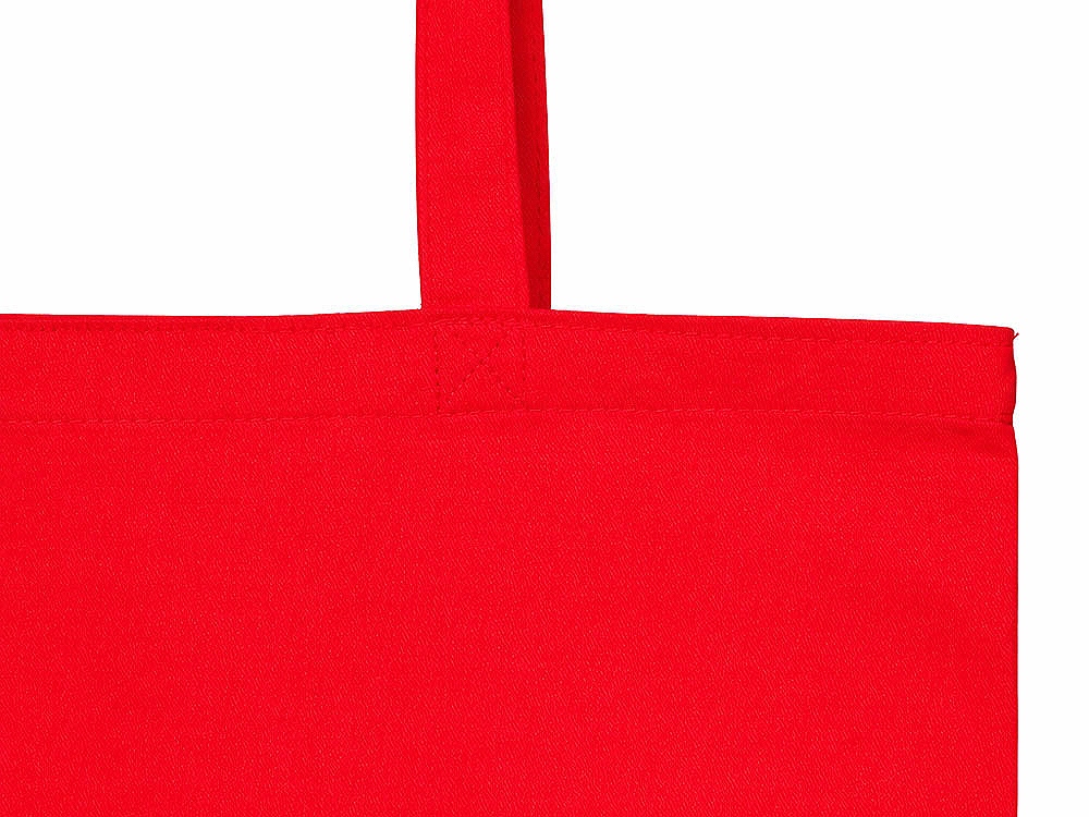 Сумка Твил из хлопка, 210 г/м2, красный Сумка Твил из хлопка, 210 г/м2, красный