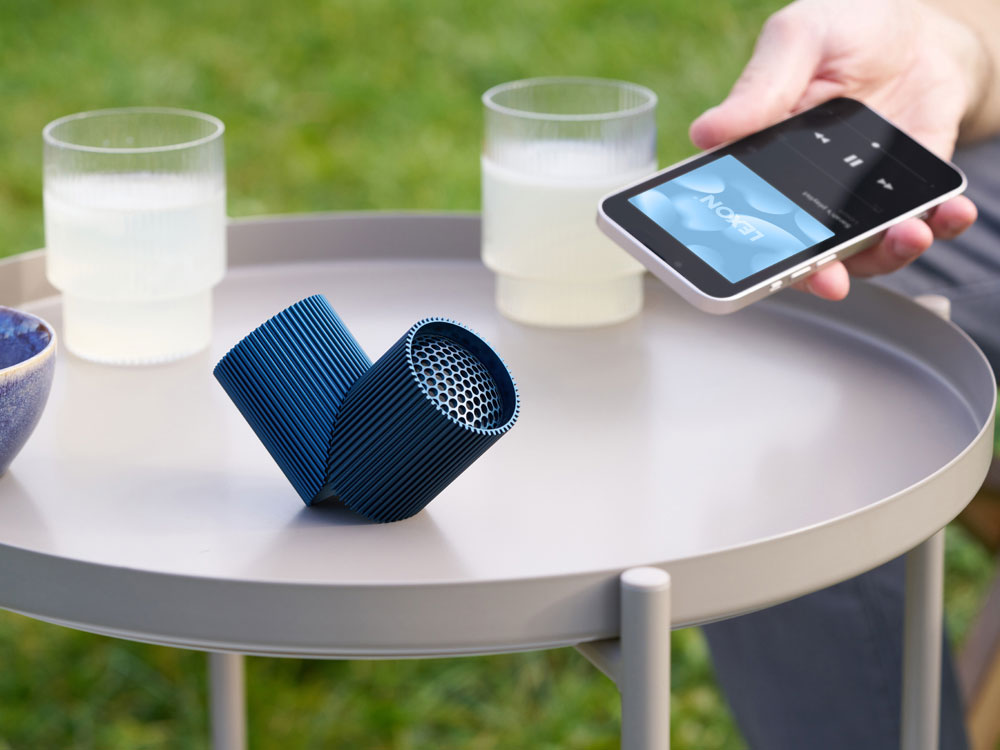 Беспроводная колонка Ray Speaker, синий Беспроводная колонка Ray Speaker, синий