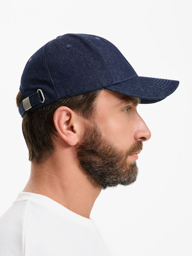 Бейсболка Denimate, темно-синяя Бейсболка Denimate, темно-синяя