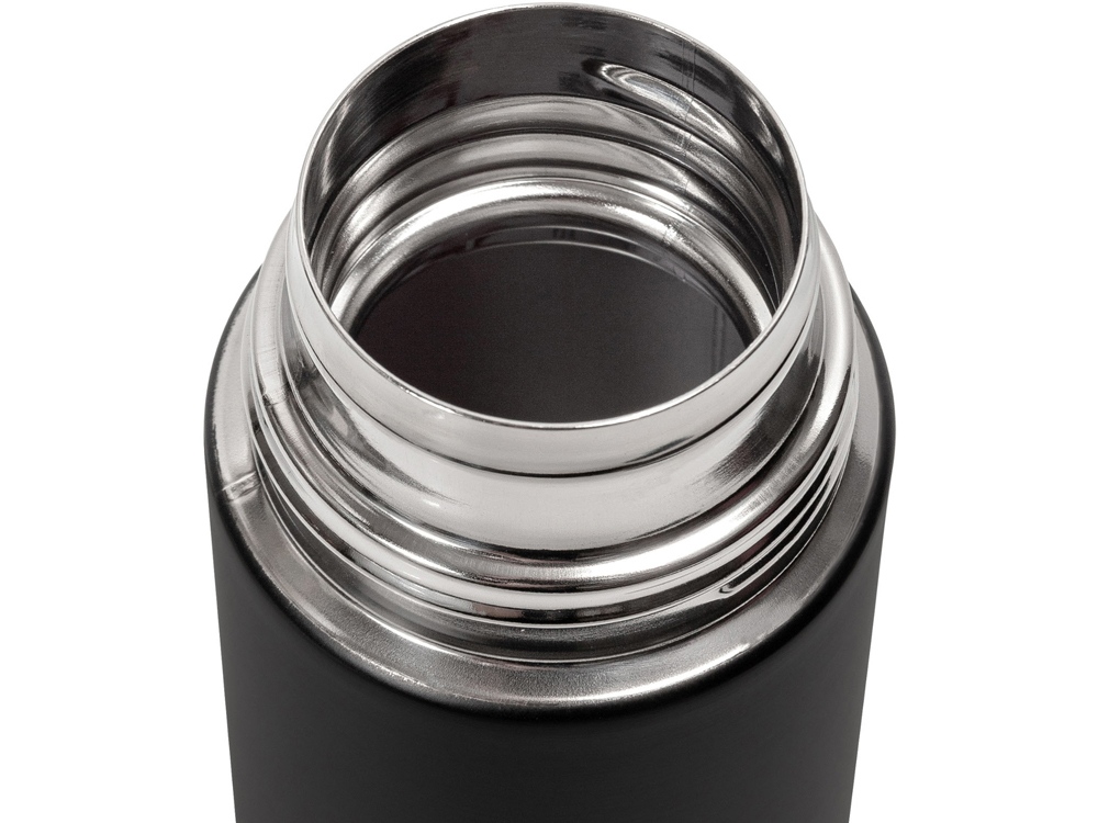 Термос Relaxika 101 (0,35 литра), черный (без лого)