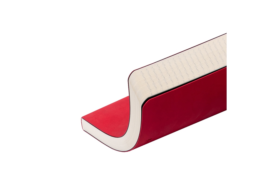 Ежедневник А5 недатированный Megapolis Flex, ярко-бордовый