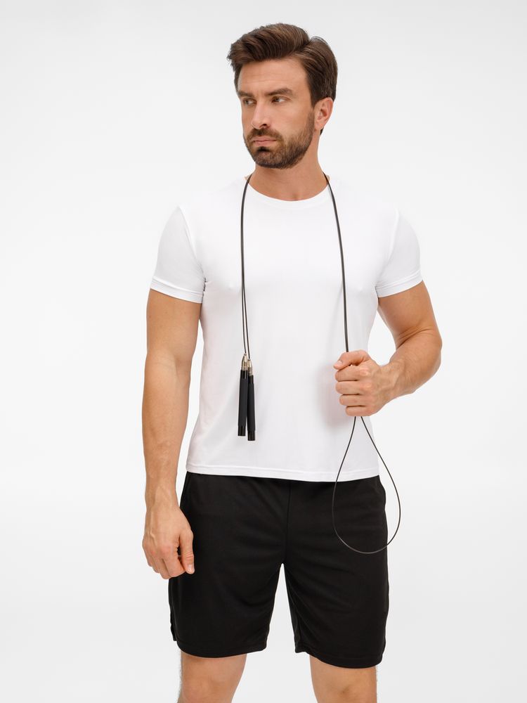 Скоростная скакалка Profi Comfi, черная