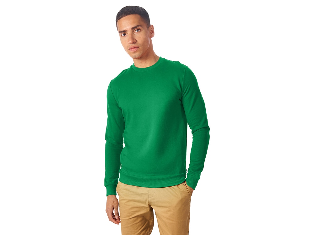 Свитшот Motion унисекс с начесом, зелёный Свитшот Motion унисекс с начесом, зелёный