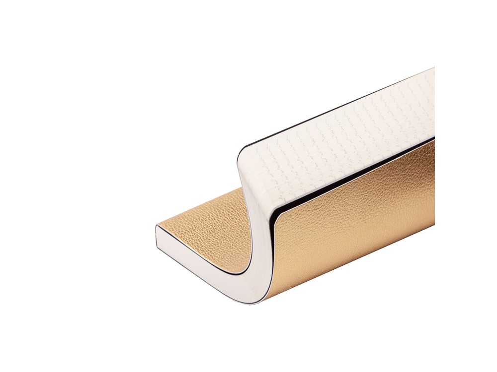 Ежедневник А5 недатированный Megapolis Flex, золотистый