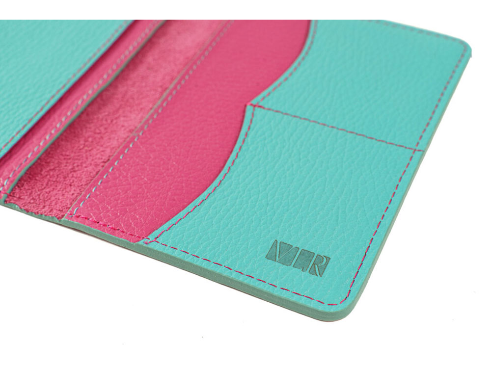 Органайзер Valerie Concept ORG8, бирюзовый/фуксия