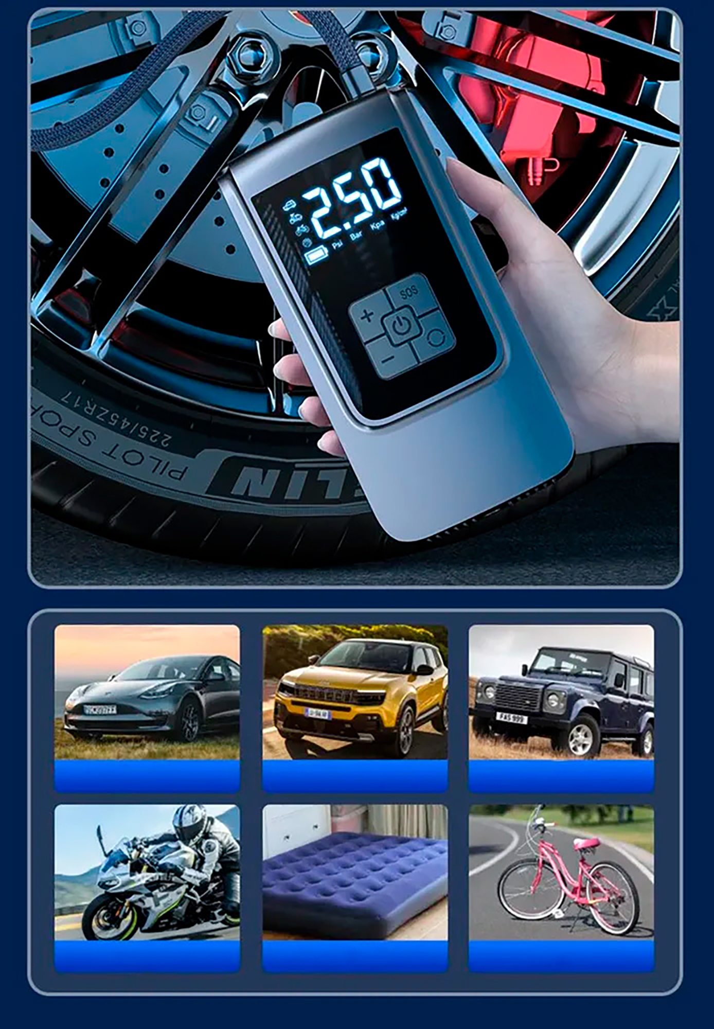 Беспроводной компрессор "Pitstop"