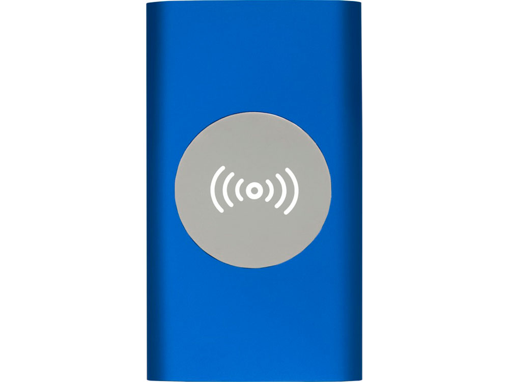 Беспроводное портативное зарядное устройство емкостью 4000 мАч Juice, синий