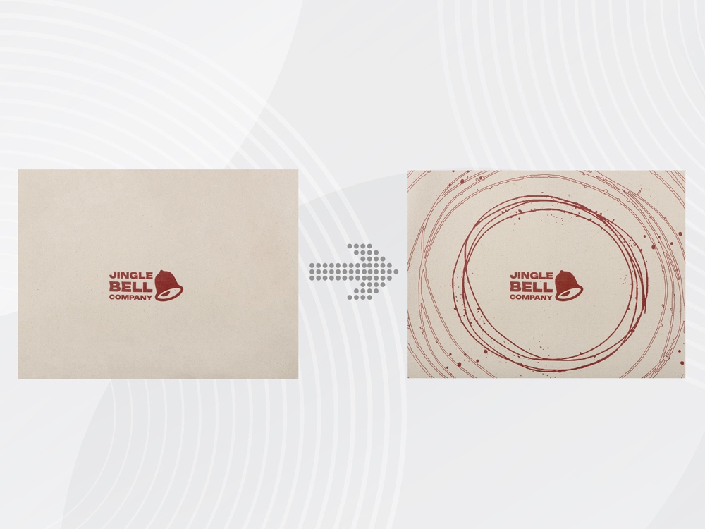 Сумка Donny с донной складкой и парусиновыми ручками, натуральный, с DTF (полноцвет)