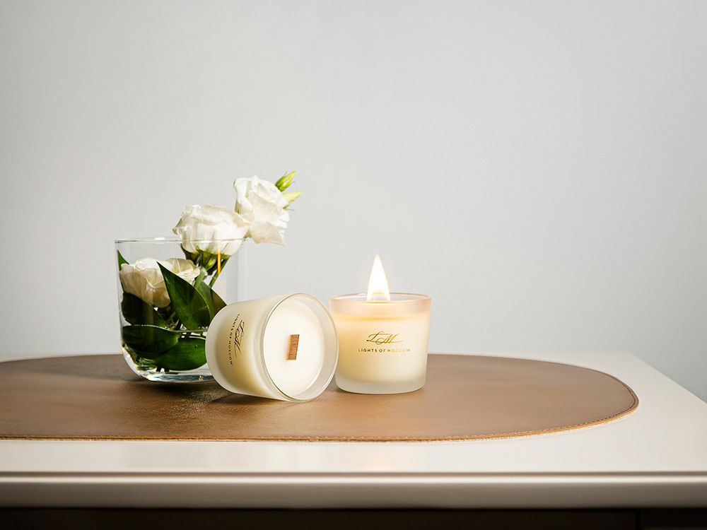 Набор для создания 2-х ароматических свечей: имбирный пряник, рождественская елка