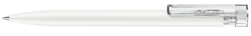 2015 Шариковая ручка Liberty Soft Touch clip clear белый white