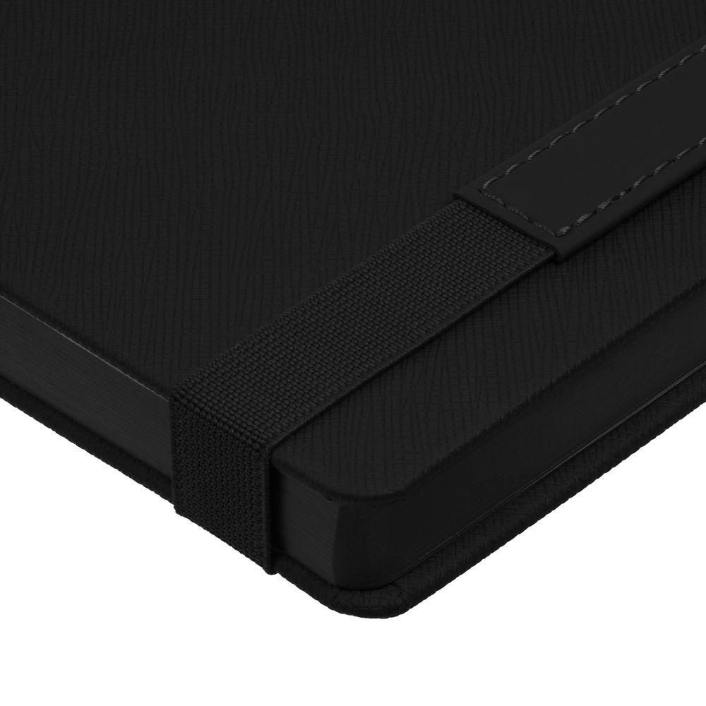 Ежедневник Peel, недатированный, черный Ежедневник Peel, недатированный, черный