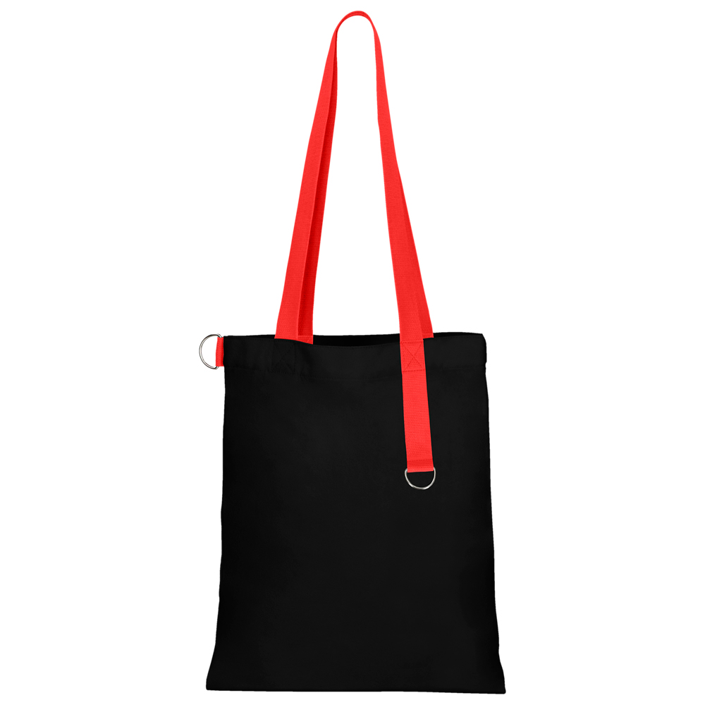 Сумка для покупок Black GLOW 325 г/м² с ремувкой, красная/красная Сумка для покупок Black GLOW 325 г/м² с ремувкой, красная/красная