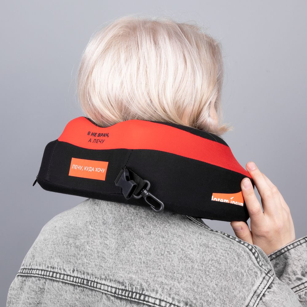 Дорожная подушка Piligrim, голубая Дорожная подушка Piligrim, голубая