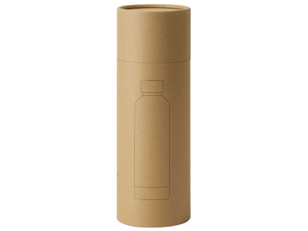 Вакуумная термобутылка Cask Waterline, soft touch, 500 мл, тубус, синий Вакуумная термобутылка Cask Waterline, soft touch, 500 мл, тубус, синий