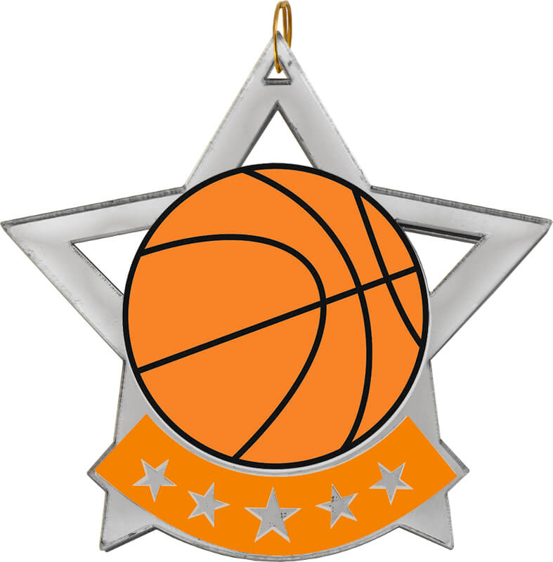 Акриловая медаль Баскетбол