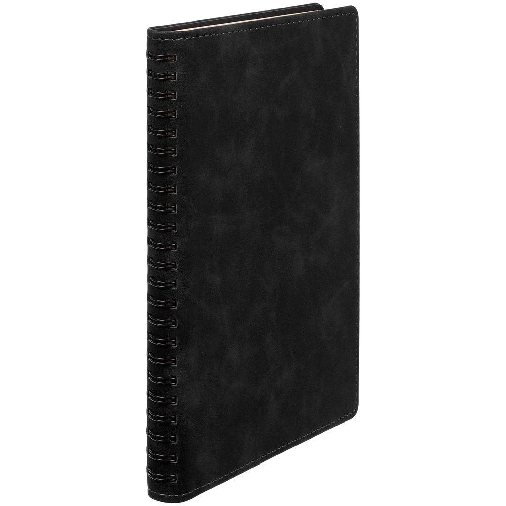 Ежедневник Spring Urban на заказ, недатированный, черный Ежедневник Spring Urban на заказ, недатированный, черный