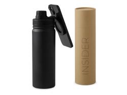 Вакуумная термобутылка с magsafe-держателем INSIDER, 600 мл, черный