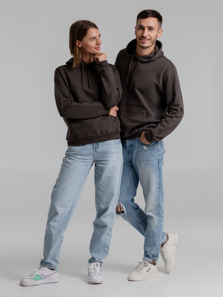 Толстовка с капюшоном Snake II темно-серая Толстовка с капюшоном Snake II темно-серая