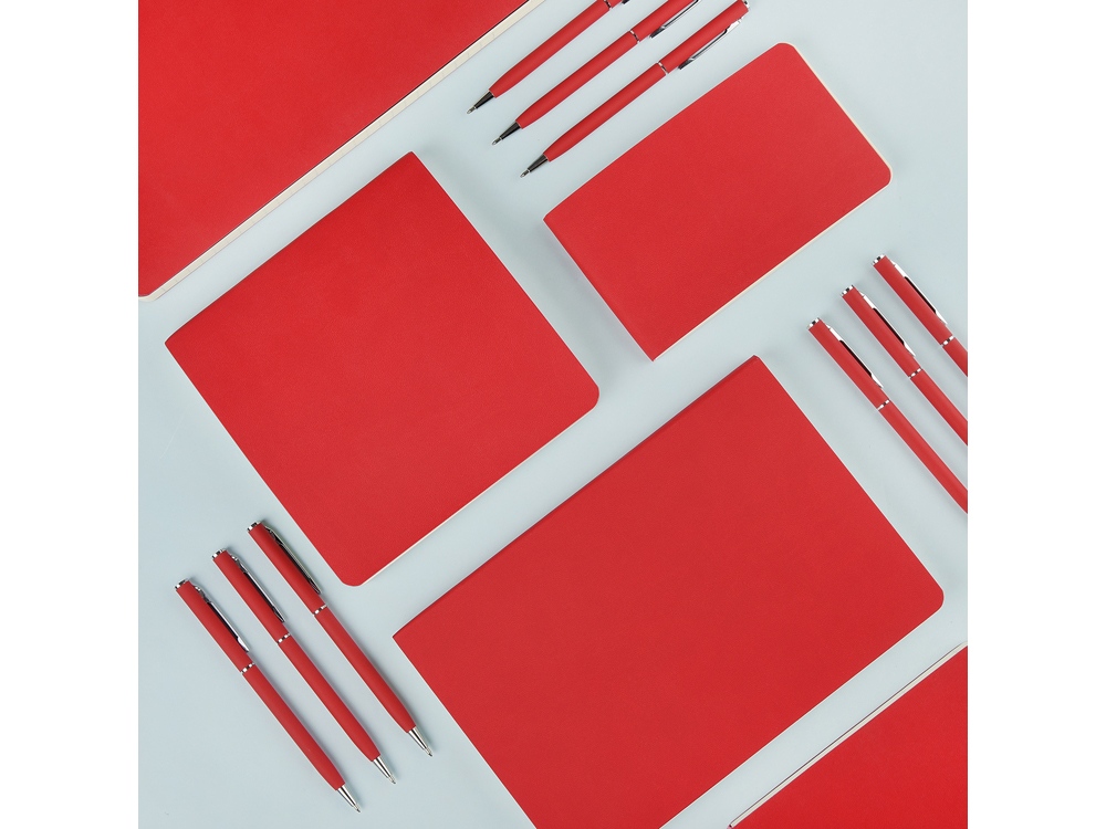 Ежедневник А5 недатированный Megapolis Flex, красный