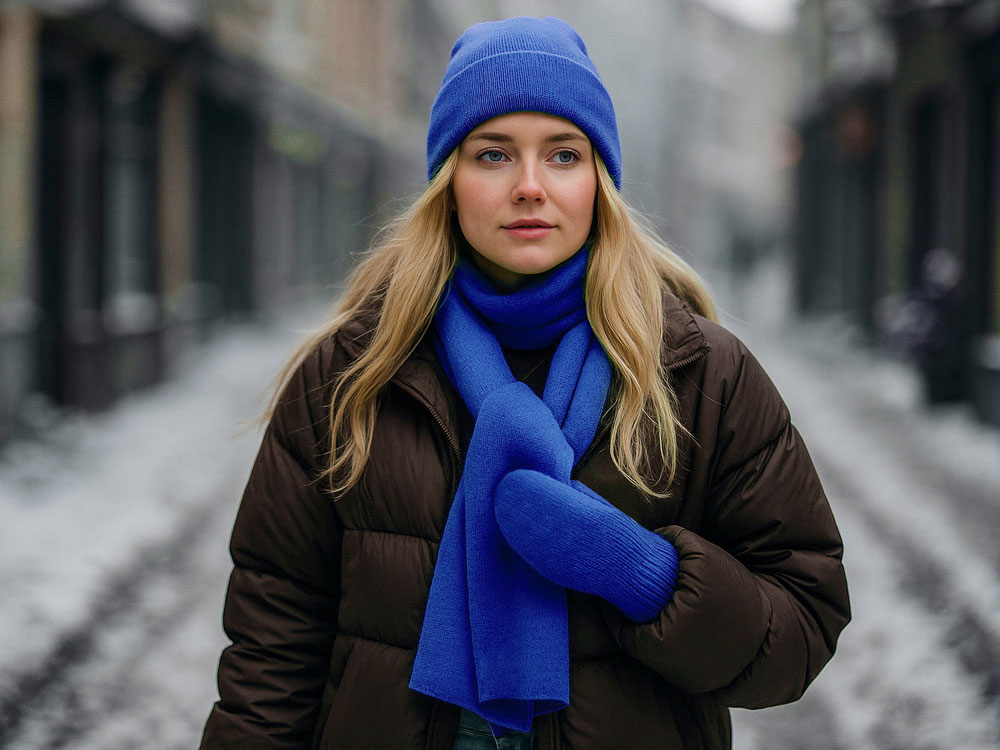 Подарочный набор  Dunant, синий классический