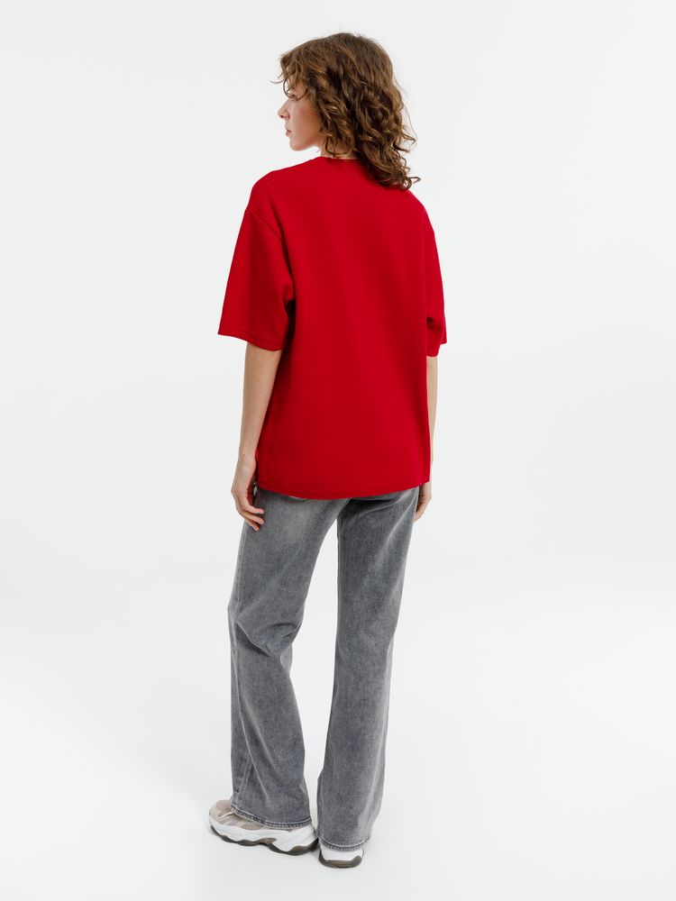 Джемпер с коротким рукавом Siluetti Volumica, красный