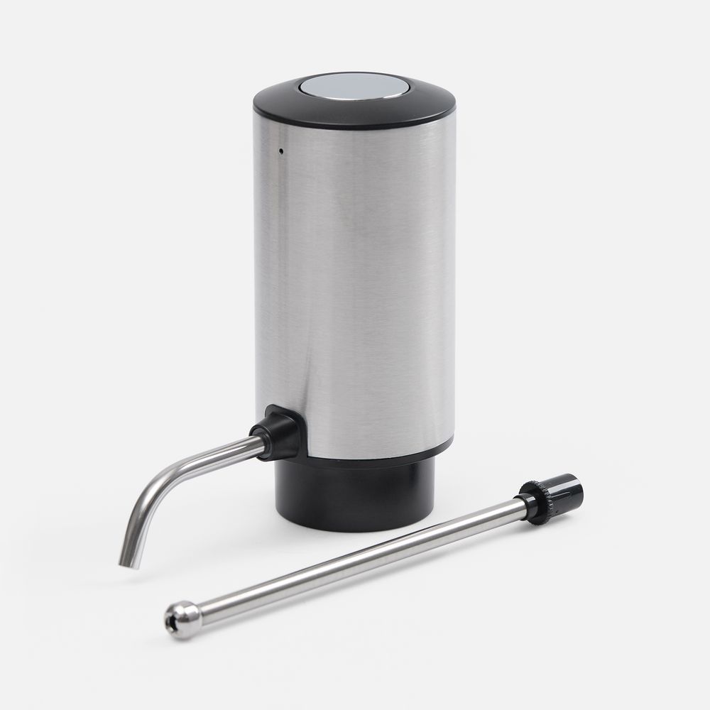 Электрический аэратор-дозатор для вина Tuoretta, серебристый