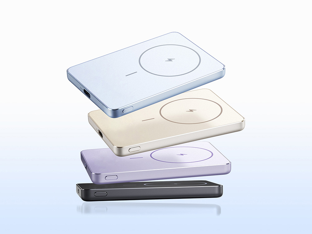 Внешний аккумулятор Xiaomi Super Slim Magnetic Power Bank 5000 Blue