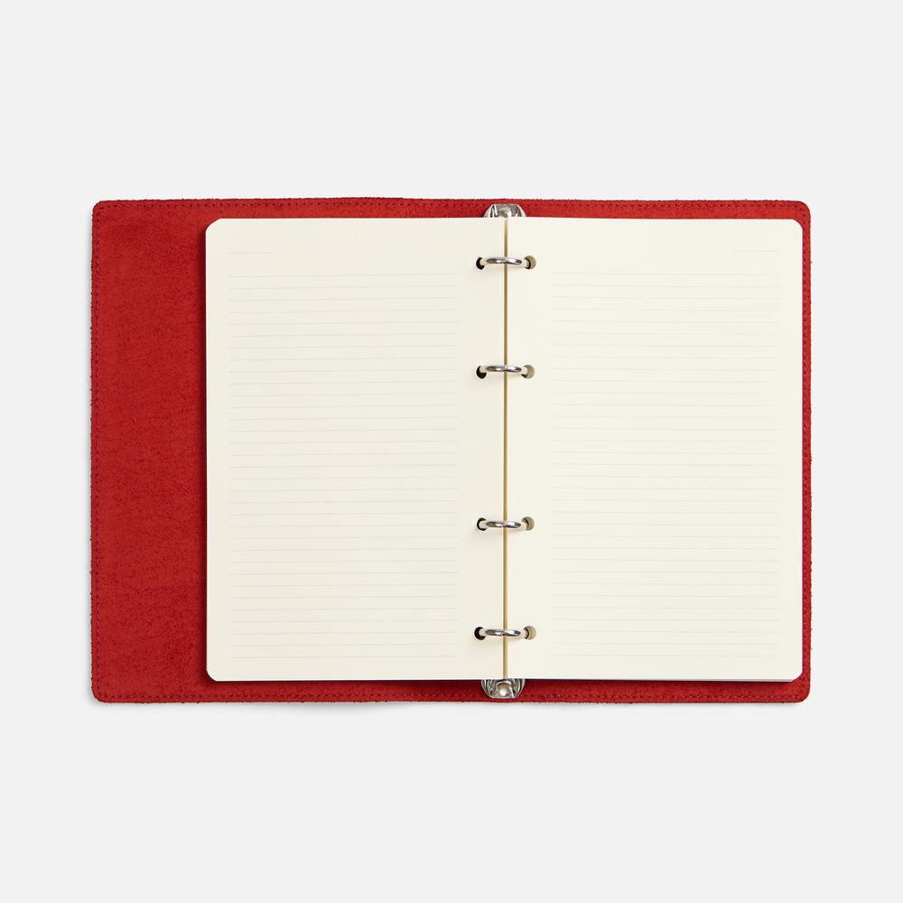 Ежедневник inStream, недатированный, красный