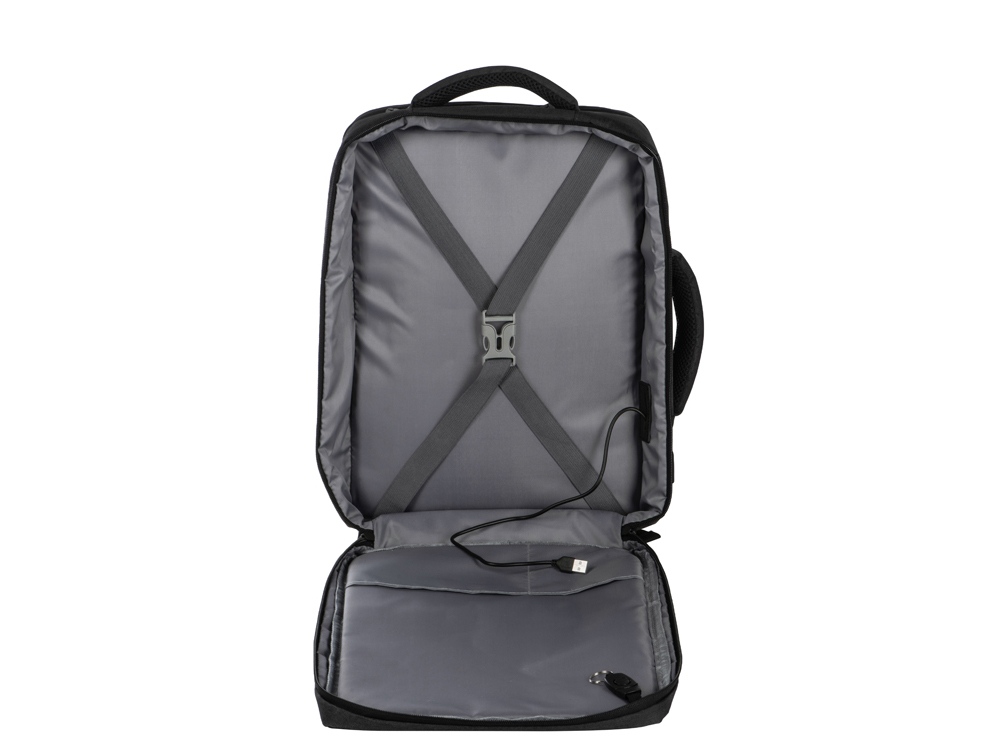 Рюкзак-трансформер Volume для ноутбука 15'', черный Рюкзак-трансформер Volume для ноутбука 15'', черный