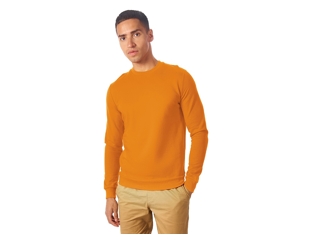 Свитшот Motion унисекс с начесом, оранжевый Свитшот Motion унисекс с начесом, оранжевый