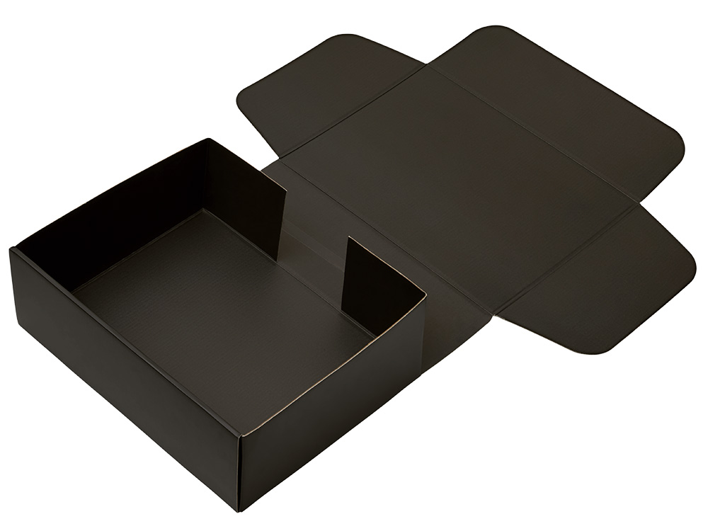 Коробка подарочная Raven, XL , черная, вн. размер 300х235х105 мм. Коробка подарочная Raven, XL , черная, вн. размер 300х235х105 мм.