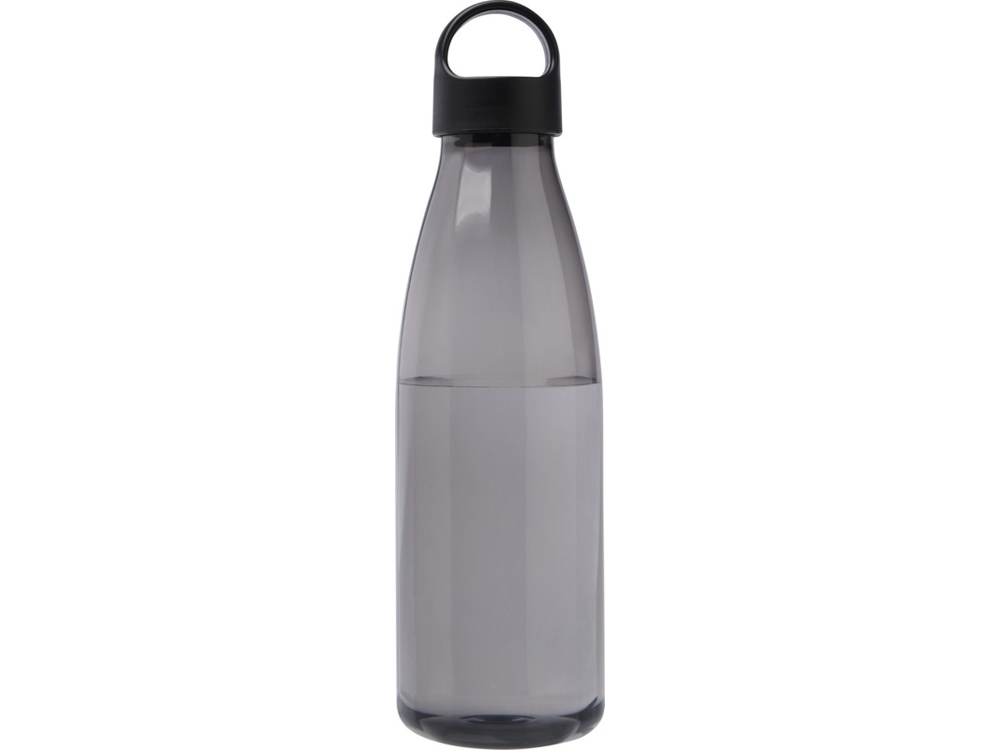 Bergen бутылка для воды объемом 800 мл из переработанной пластмассы, сплошной черный