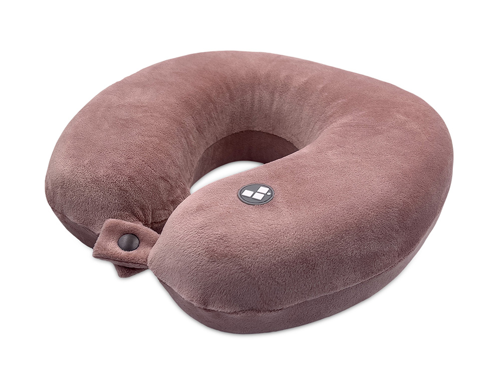 Подушка для путешествий с эффектом памяти Мемо Drowsy Cappuccino