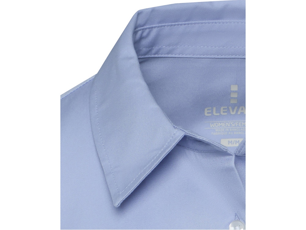 Citrine женская рубашка из твила - Голубой