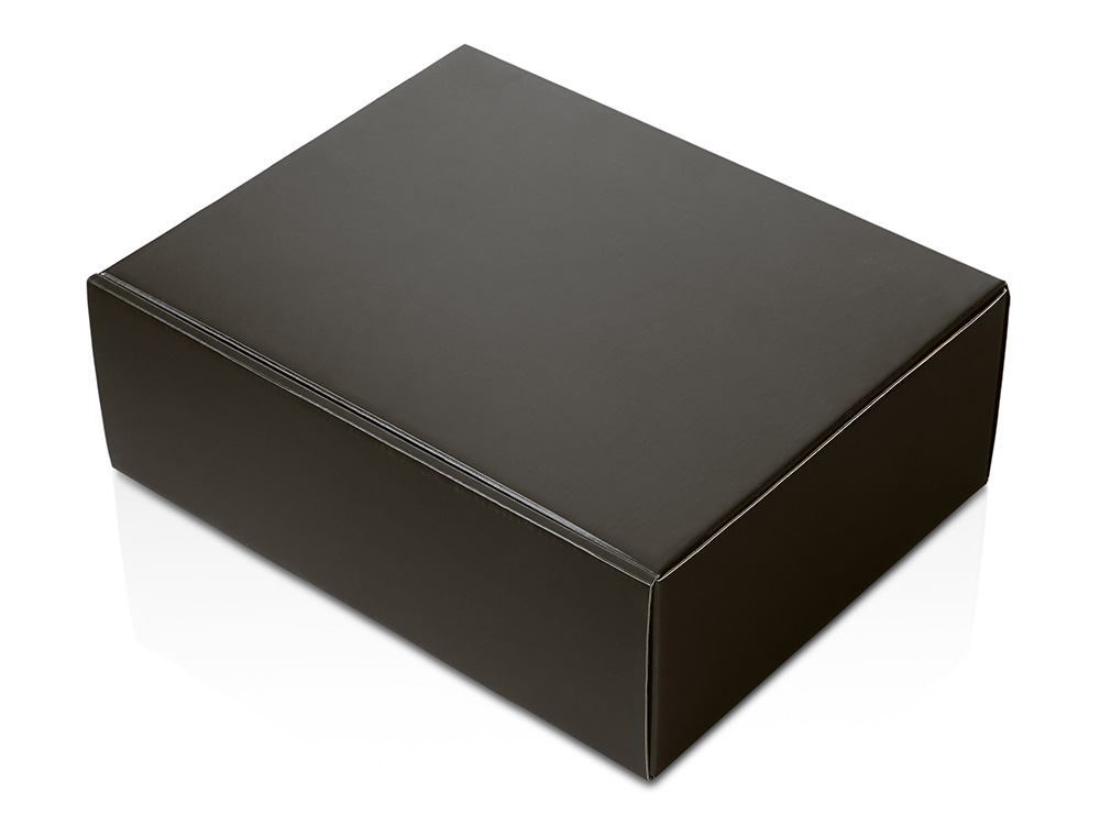 Коробка подарочная Raven, XL , черная, вн. размер 300х235х105 мм. Коробка подарочная Raven, XL , черная, вн. размер 300х235х105 мм.