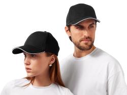 Бейсболка Cancun, черный/белый Бейсболка Cancun, черный/белый