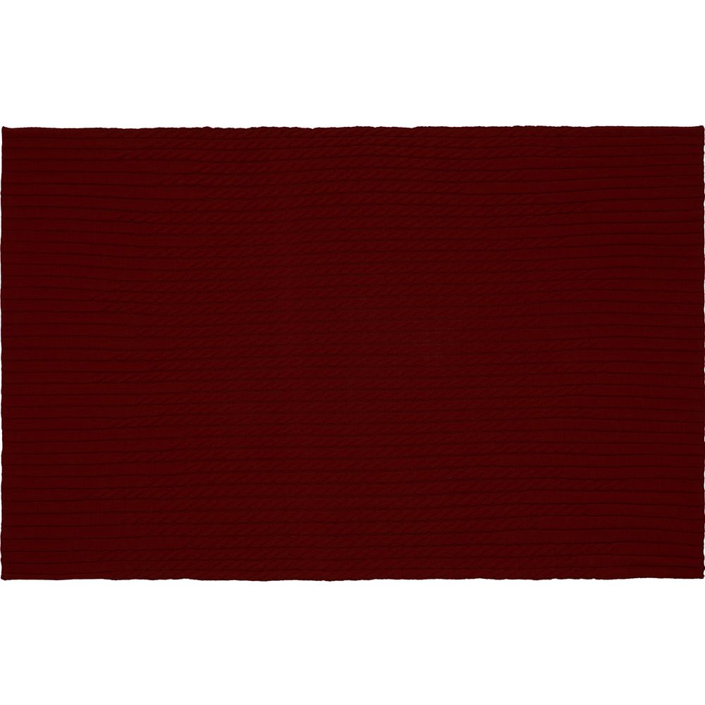 Плед Tressa, красный (бордовый)