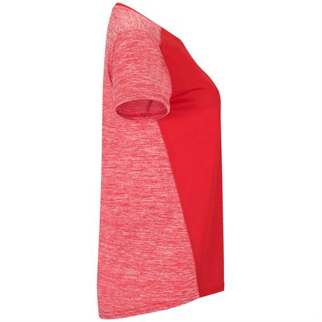 Спортивная футболка ZOLDER WOMAN женская, КРАСНЫЙ/ПЁСТРЫЙ КРАСНЫЙ 2XL